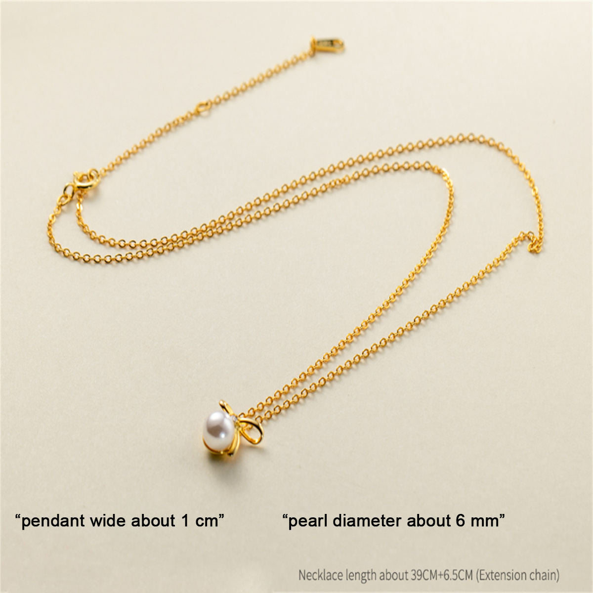 The Flutter Pearl Necklace