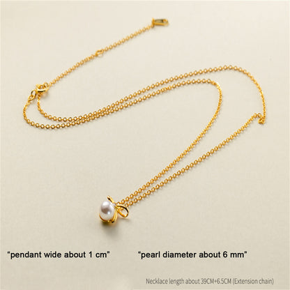 The Flutter Pearl Necklace
