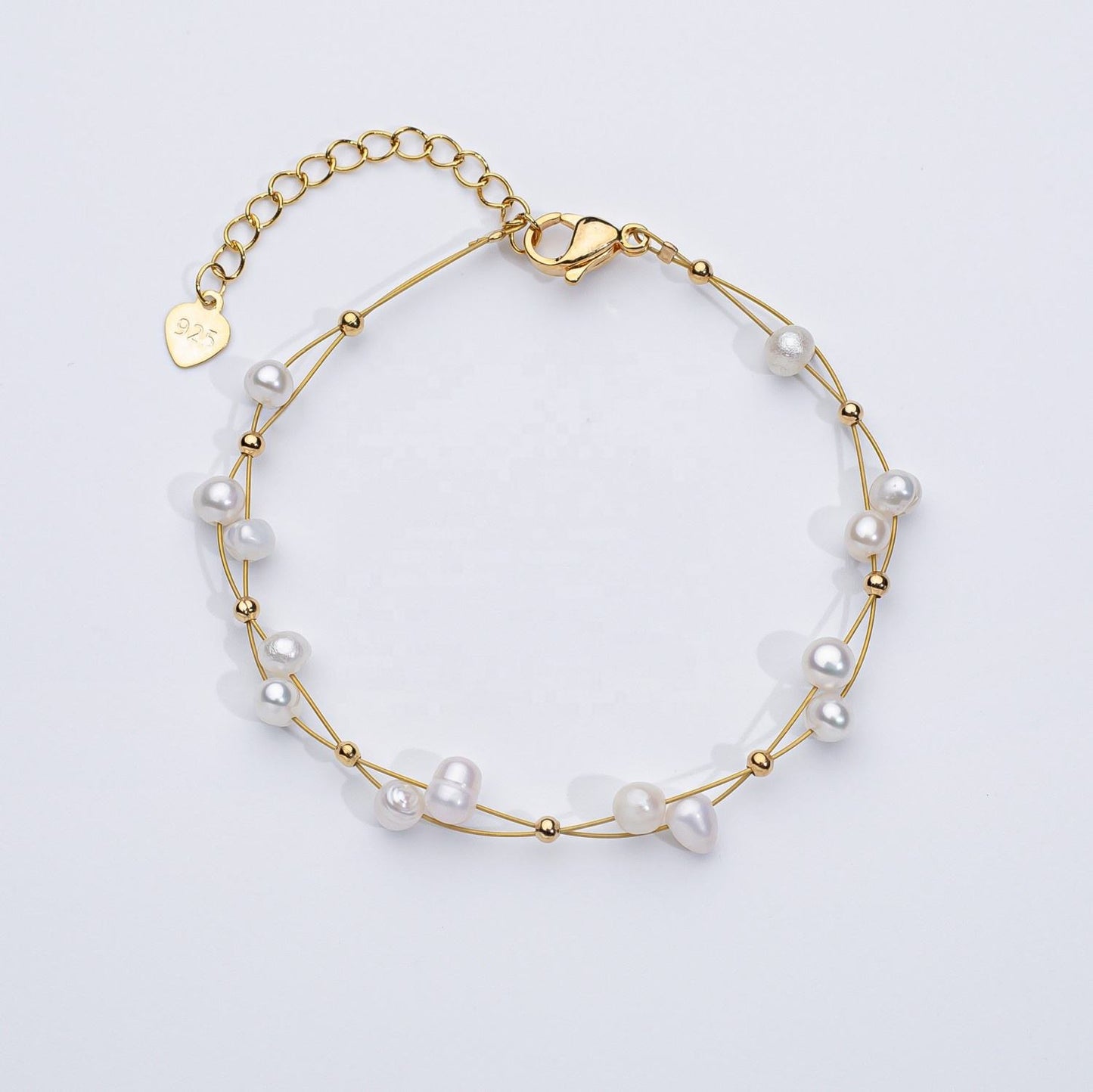 Freshwater Pearl Weaving Bracelet