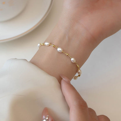 The Ocean Grace Pearl Bracelet