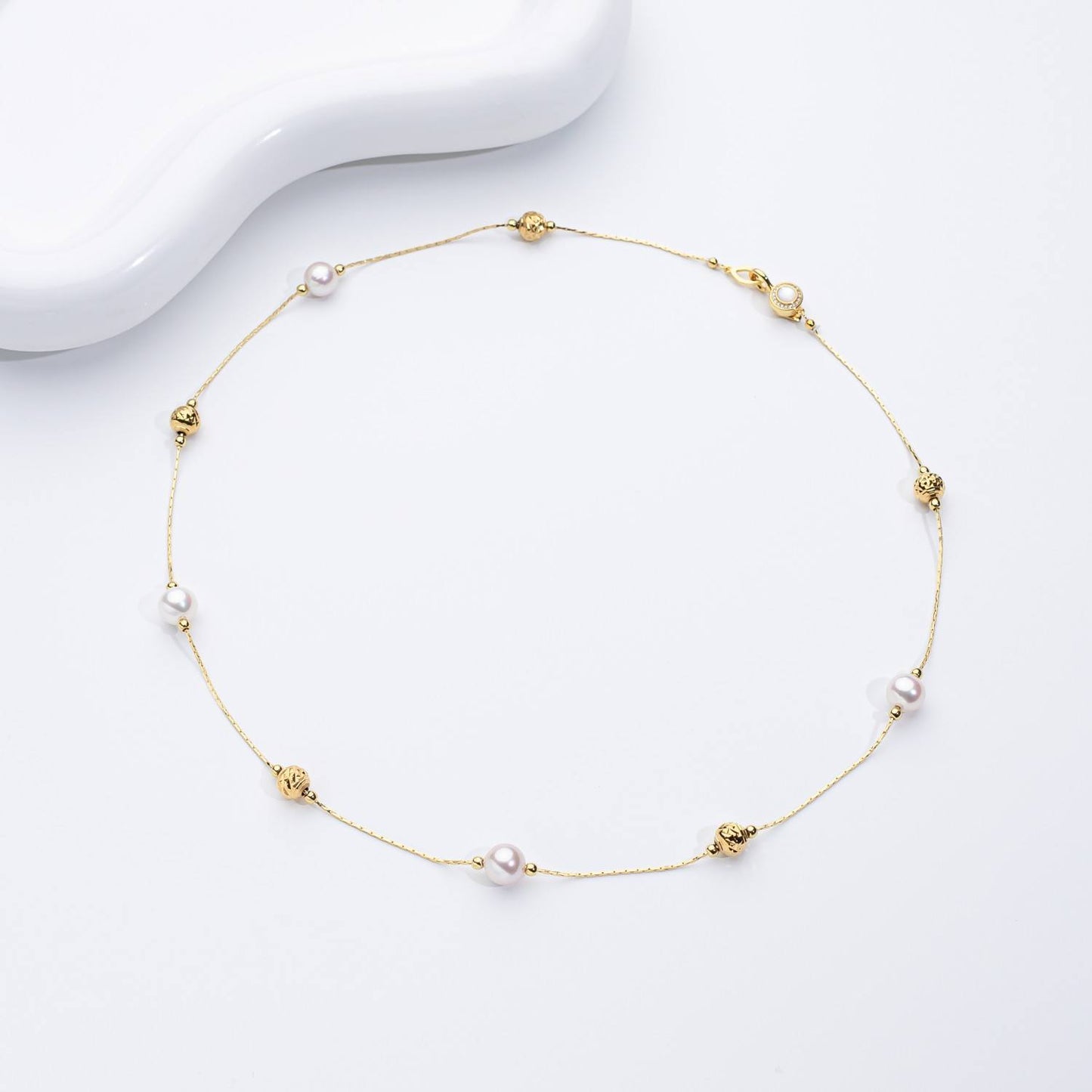 The Ocean Whisper Pearl Choker