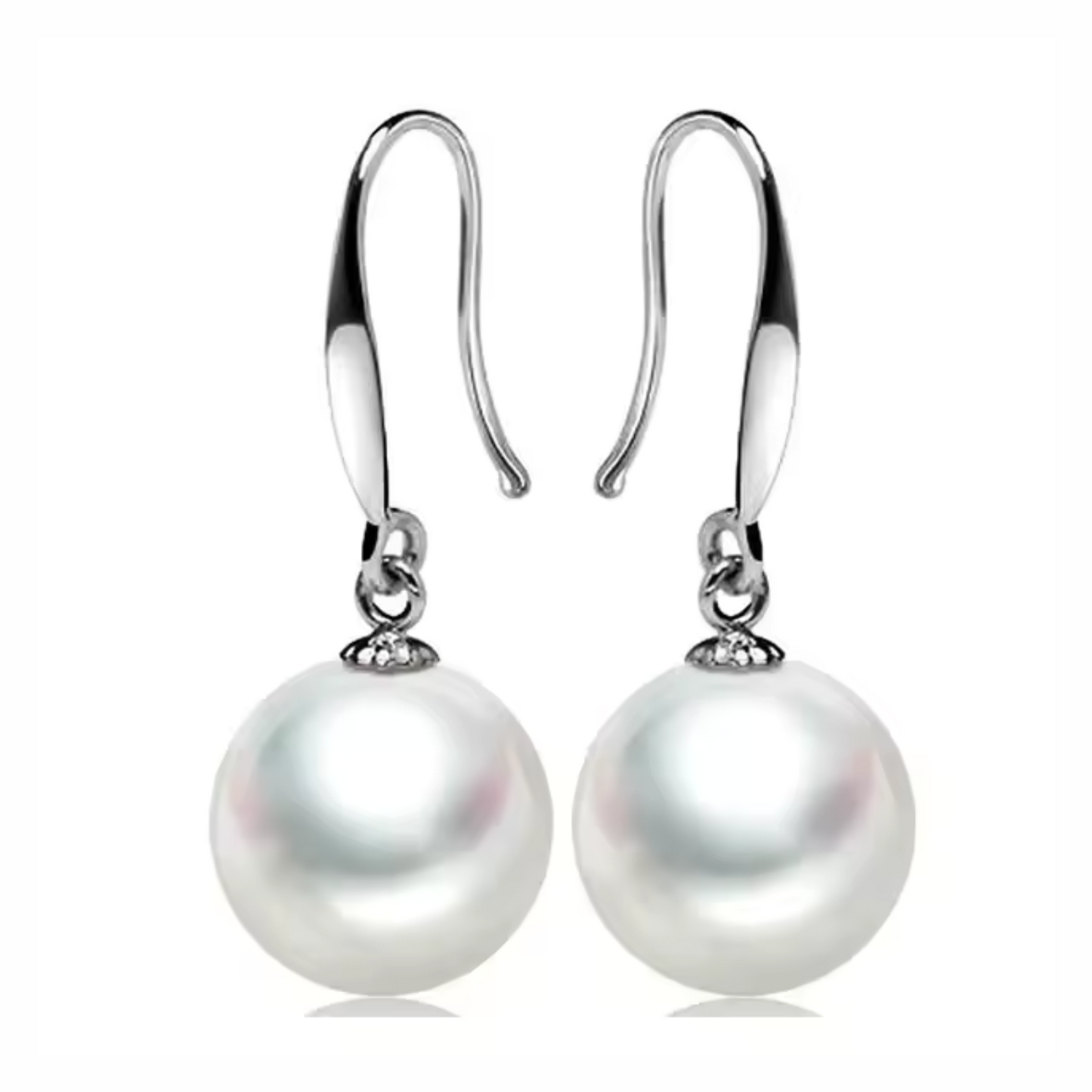 The Celeste Charm Pearl Earrings