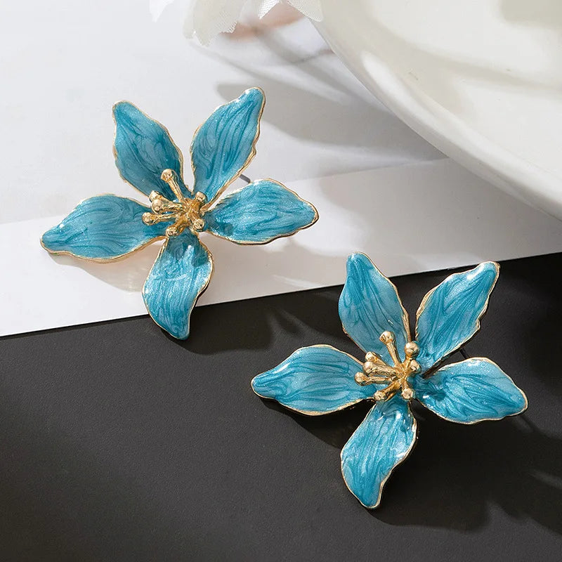Flower Stud Earrings