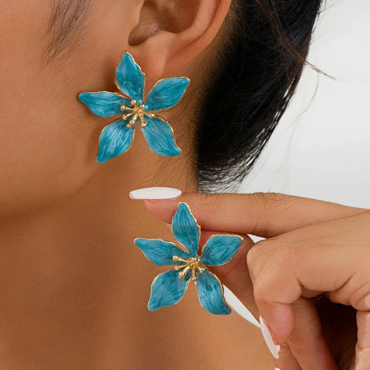 Flower Stud Earrings