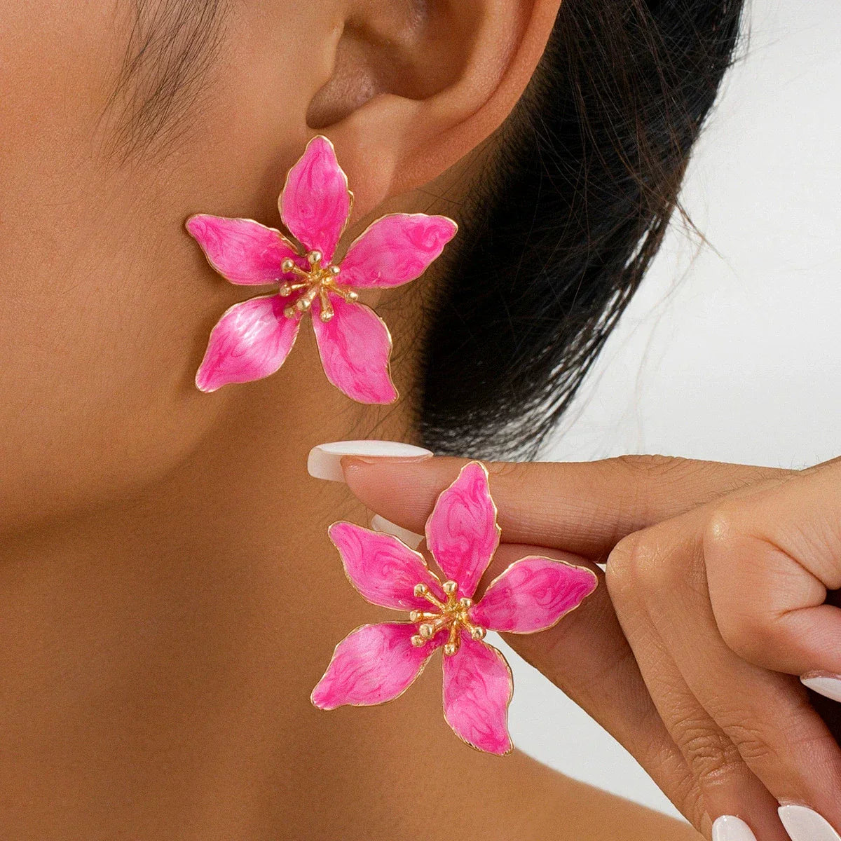 Flower Stud Earrings