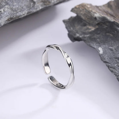 Timeless Sterling Silver Twisted Wire Ring