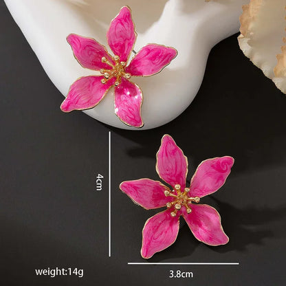 Flower Stud Earrings