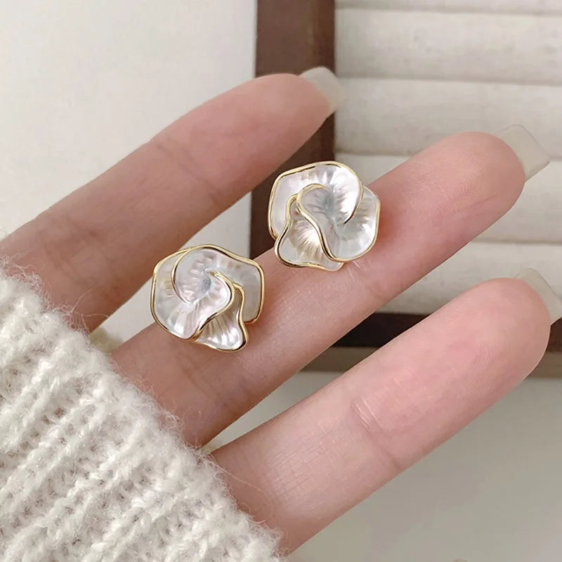 Flower Stud Earrings