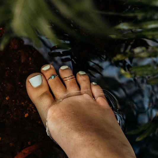 Byron Blue Tranquility Toe Ring