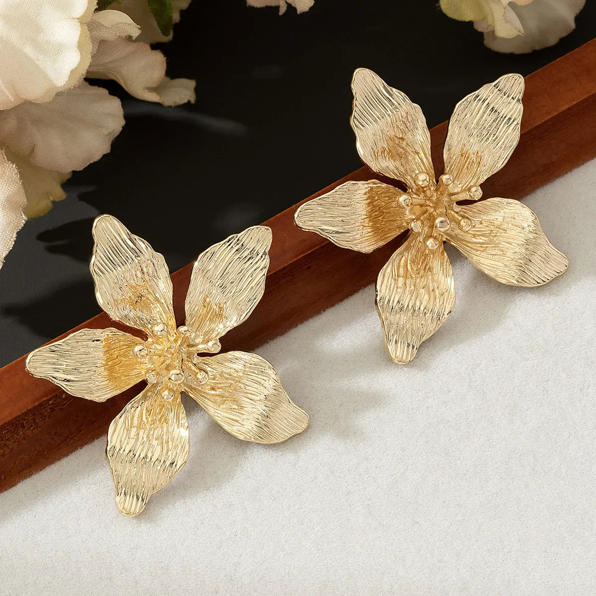 Flower Stud Earrings
