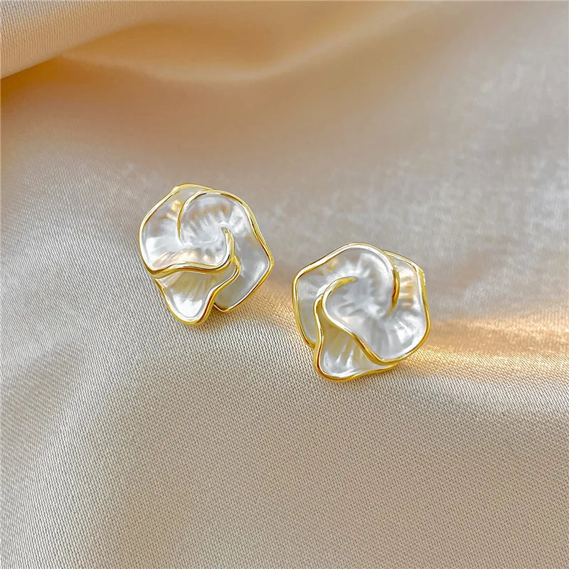 Flower Stud Earrings