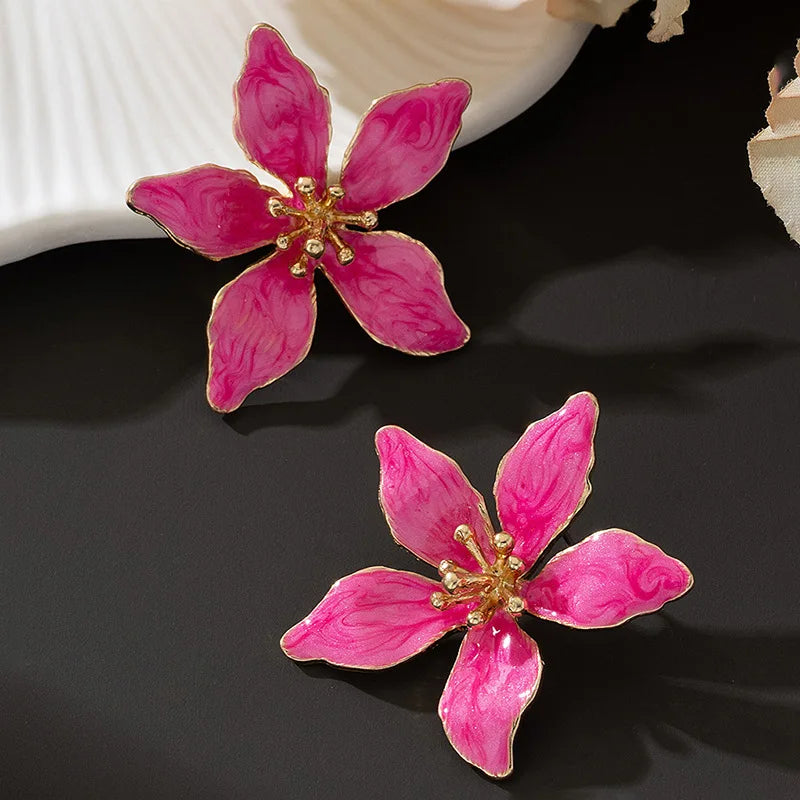 Flower Stud Earrings