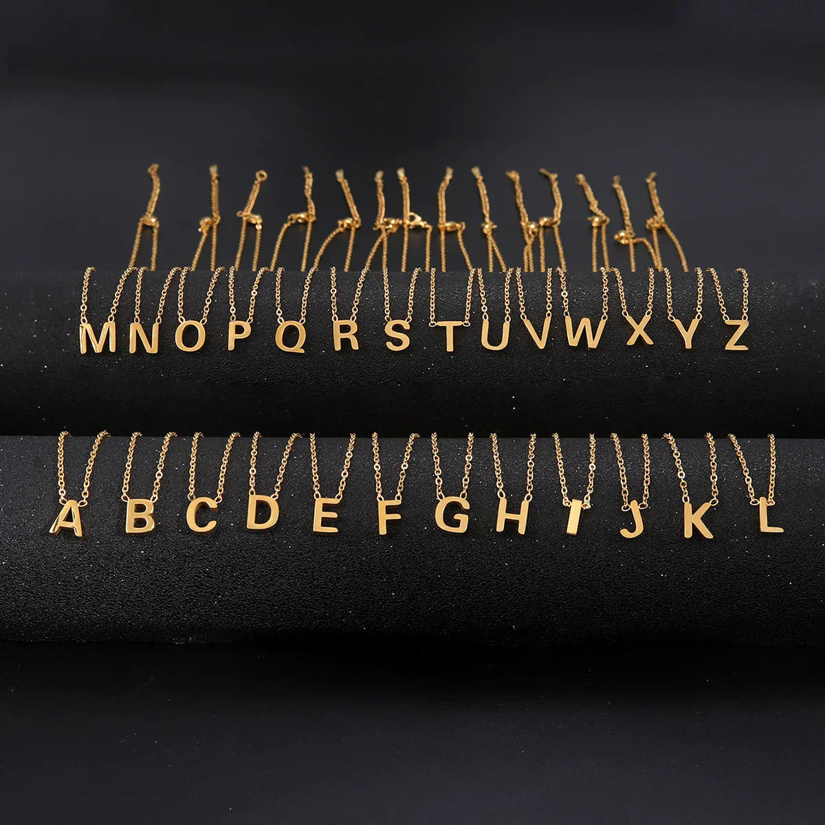 Alphabet Pendant Necklace
