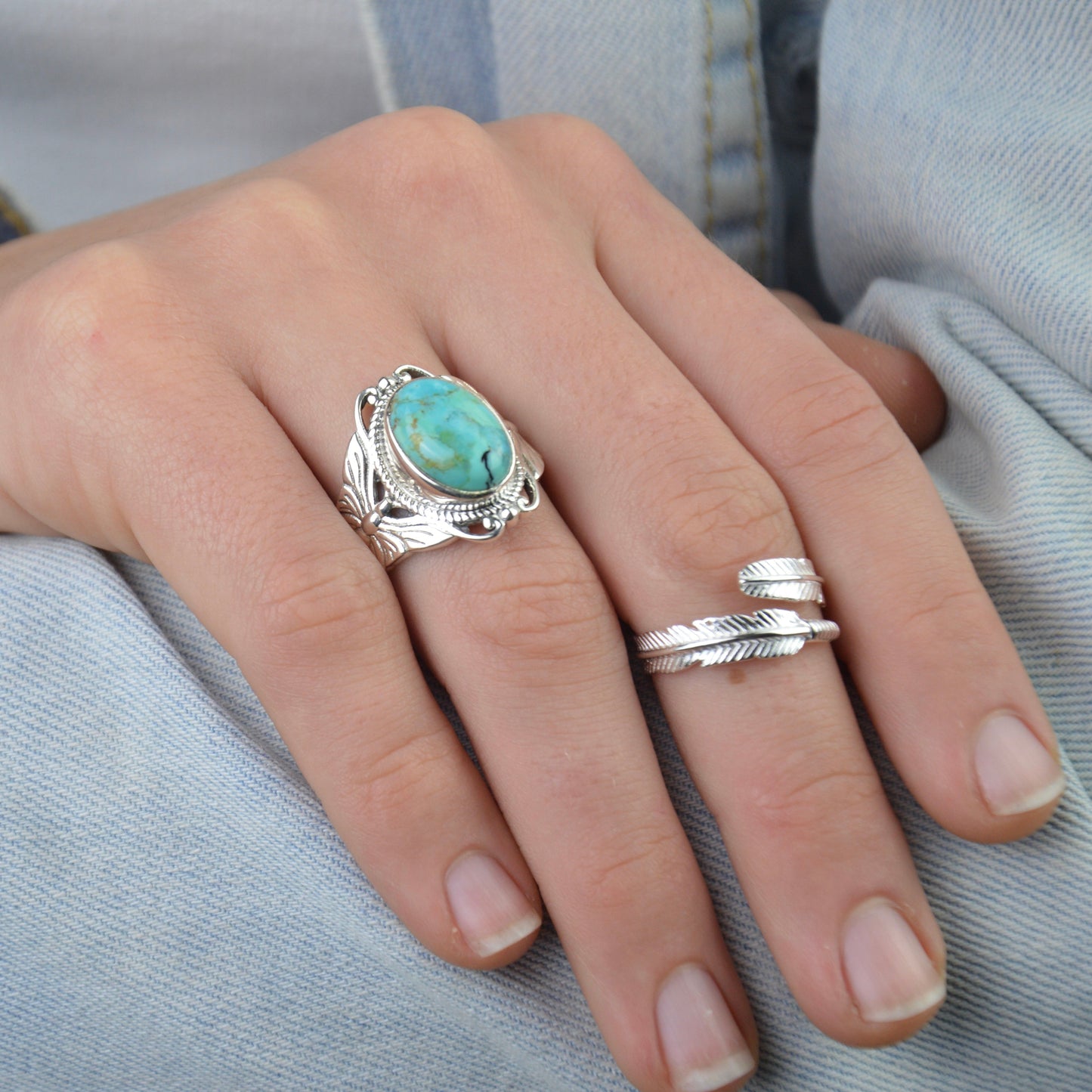 Ocean Wanderer Turquoise Ring