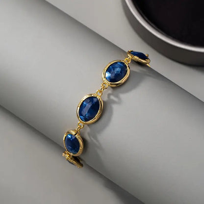 The Glacienne Sapphire Cuff