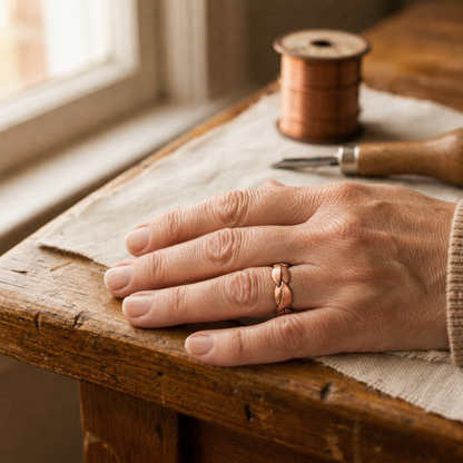 Bind Copper Ring