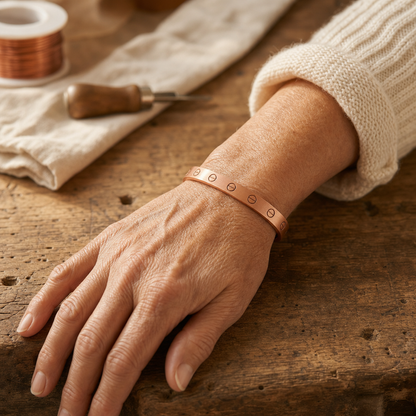 Bolt Copper Bracelet