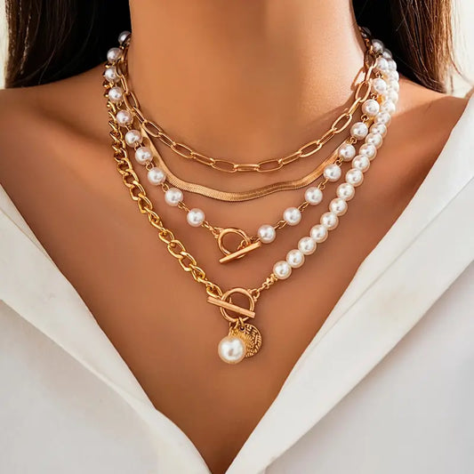Essential Gold & Pearl Set