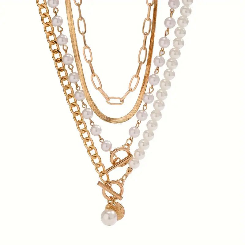 Essential Gold & Pearl Set