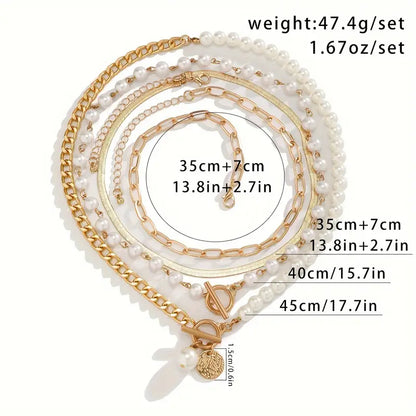 Essential Gold & Pearl Set