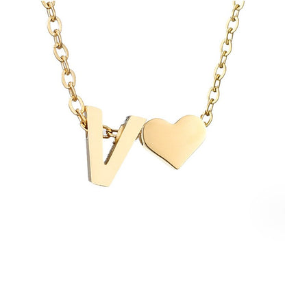 Necklace with Heart Charm