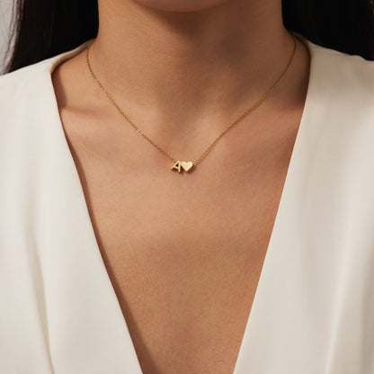 Necklace with Heart Charm