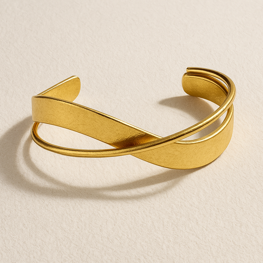 Wavy Gold Bracelet