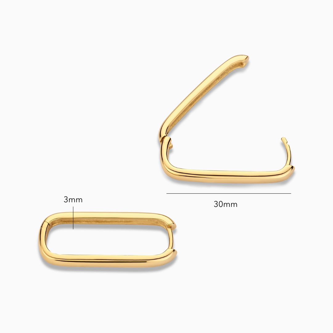 Everyday Pavé Hoops