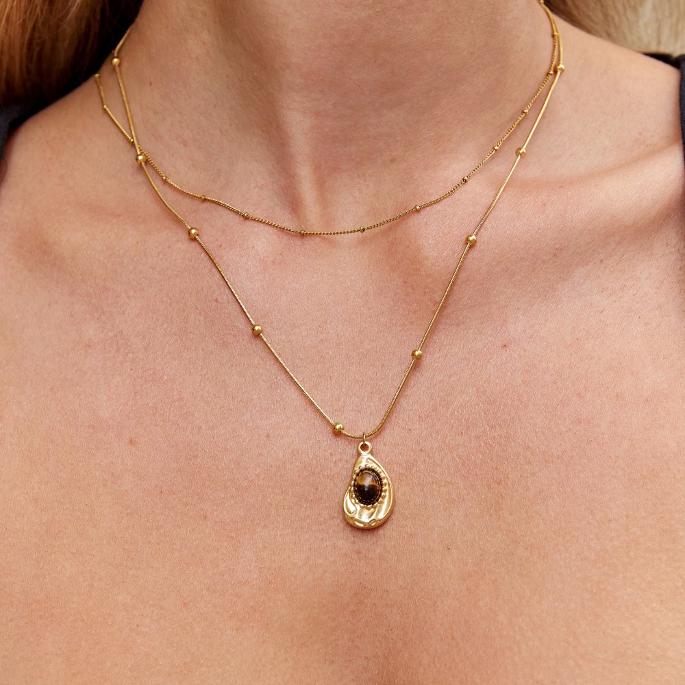 Necklace with Tiger’s Eye Stone