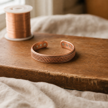 Wave Copper Bracelet